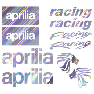 kit Stickers moto Aprilia racing 2 holographic