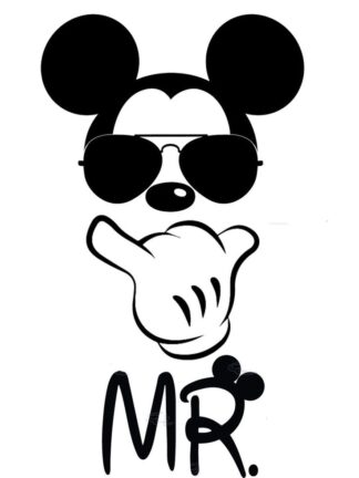 sticker autocollant Disney Hero mickey Minnie 5 JWGFF