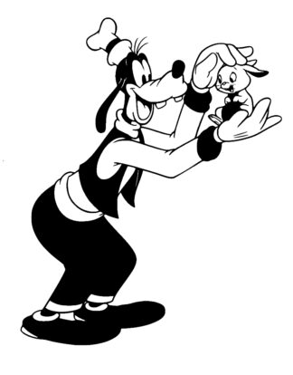 sticker autocollant Disney dingo 2 U5ITB