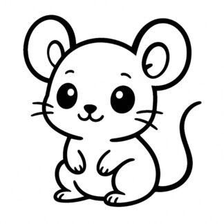 sticker autocollant animaux souris 1 Y7FCL