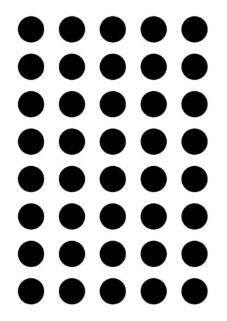 40 gommettes adhésives géométriques 1 4XVRQ