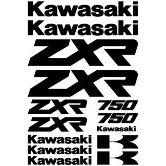 Sticker kit  kawasaki zxr 750 moto  KMK2