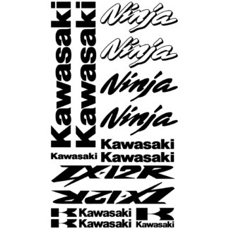 Sticker kit kawasaki ninja zx-12r
 moto  KMK11