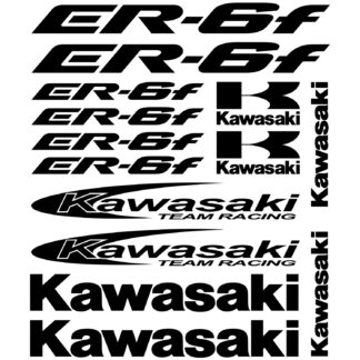 Sticker kit  kawasaki er-6f moto  KMK1