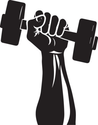 sticker autocollant musculation bodybuilder sport 6 GBQ5Y