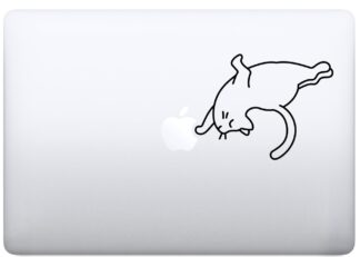 sticker autocollant MacBook yoga chat JKL5N