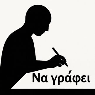Sticker autocollant Να γράφει black edition décoration decostickerstore - UAU5PG