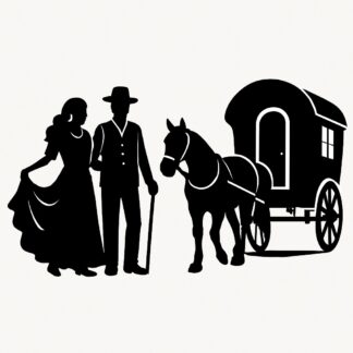 Sticker autocollant צוענים décoration decostickerstore - JWTUSE