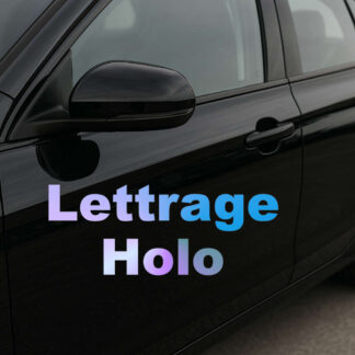 lettrage holographic sticker holotyp O6AZ5