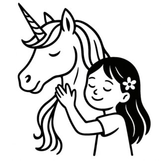 sticker autocollant licorne équidé cheval animaux XNNMU