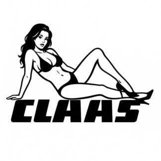 sticker autocollant camion Claas FZDV0