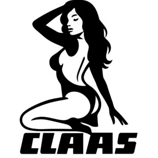 sticker autocollant camion Claas 7Z5L7