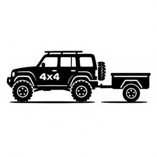 Sticker autocollant client Remorque - AC5OVT