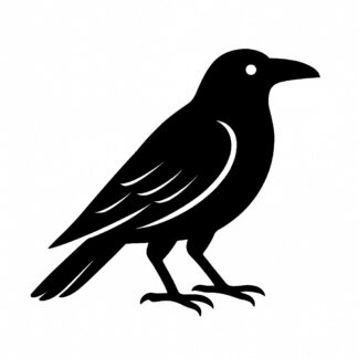 Sticker autocollant client Corbeau - FDR2NG