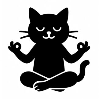 Sticker autocollant client Chat - QYCSQQ