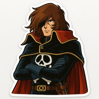 Autocollant Albator décoration decostickerstore - PC9IVK