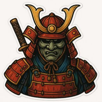 Autocollant Samouraï décoration decostickerstore - NYNGU2