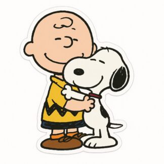 Autocollant Snoopy et Charly décoration decostickerstore - KOTQ8J