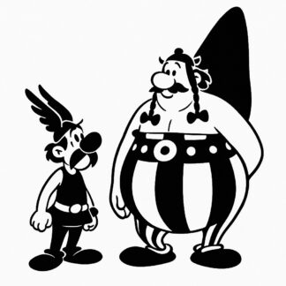 Sticker autocollant Astérix et obélix décoration decostickerstore - Y7NAGA