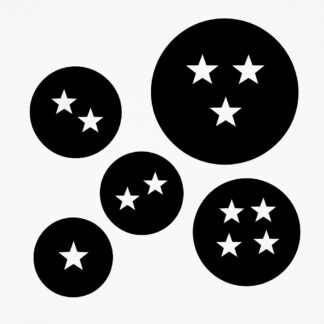 Sticker autocollant Boules Dragon ball décoration decostickerstore - GR9Y6T