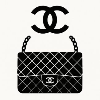 Sticker autocollant Chanel décoration decostickerstore - 3B9WUL
