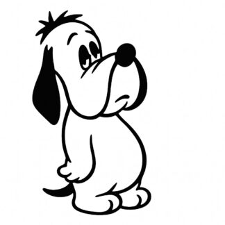 Sticker autocollant Droopy décoration decostickerstore - TVVOM6