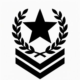 Sticker autocollant Étoile militaire décoration decostickerstore - K3OM6J