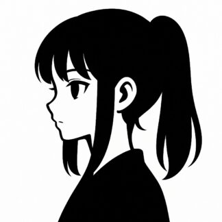 Sticker autocollant Fille manga décoration decostickerstore - 0IWVZ7