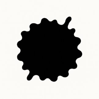 Sticker autocollant Grosse tache d’encre irrégulière décoration decostickerstore - ONT0JV