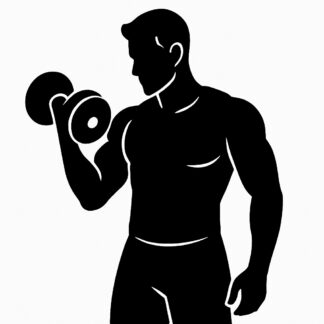 Sticker autocollant Homme fitness décoration decostickerstore - EZDFIL