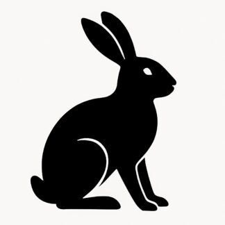 Sticker autocollant Lievre décoration decostickerstore - 2TRRIE