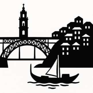 Sticker autocollant Porto décoration decostickerstore - C79B89