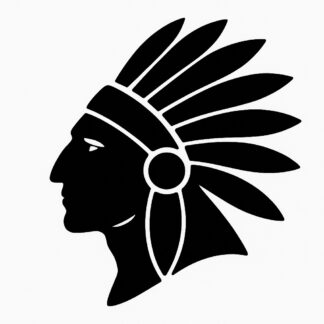 Sticker autocollant Signature Indian original décoration decostickerstore - 3GFBQ2