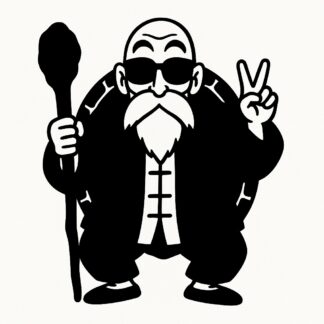 Sticker autocollant Tortue géniale décoration decostickerstore - SY3X2Q