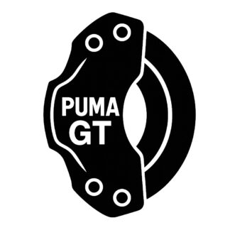 Sticker autocollant sticker étrier de frein avec la mention Puma GT décoration decostickerstore - 3VSJP4