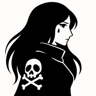 Sticker autocollant sylvidre Albator décoration decostickerstore - UAYKCF