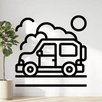 sticker autocollant Jeep silhouette 10 05G5A