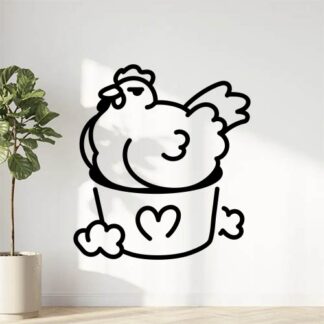 sticker autocollant animaux oiseau 6 09QOG