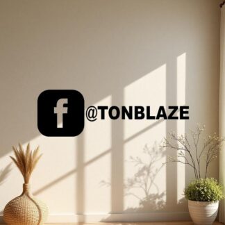 sticker autocollant blaze Facebook 1 0ZXSE