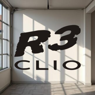 sticker autocollant Renault 1 19TQS