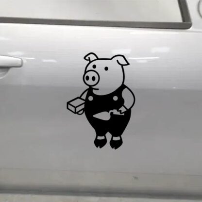 sticker autocollant animaux cochon 5 1BEYN