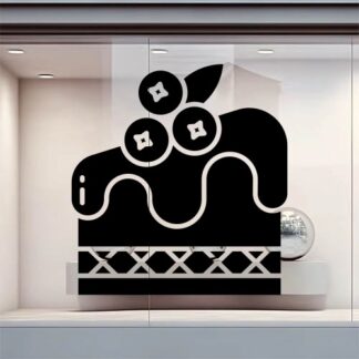 sticker autocollant vitrine gâteau nourriture boulanger restaurant 6 1FJBH