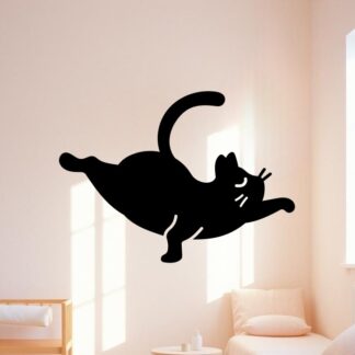 sticker autocollant animaux chat zen yoga 4 1VKOP