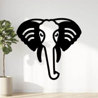 sticker autocollant animaux éléphant 4 1Z2VJ