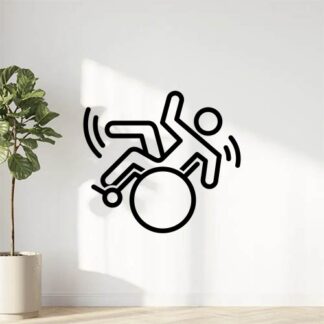 sticker autocollant handicap 1 2A8K8