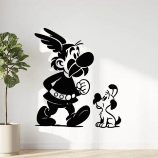 Sticker autocollant Astérix et Idéfix décoration decostickerstore - 2EXJIL