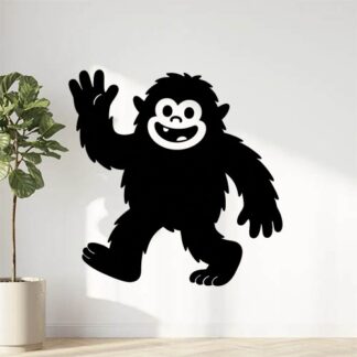 Sticker autocollant Un yéti rigolo décoration decostickerstore - 2ORVJW