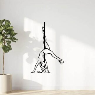 sticker autocollant femme pole-danse 4 31XPT
