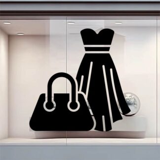 sticker autocollant fashion vitrine métier 3LGZX