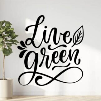 sticker autocollant citation écologie 6 3WSTO